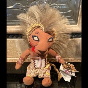 The Lion King The Broadway Musical Simba Bean Bag (Disney Presents)